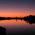 Sunset on the Okeechobee Waterway
